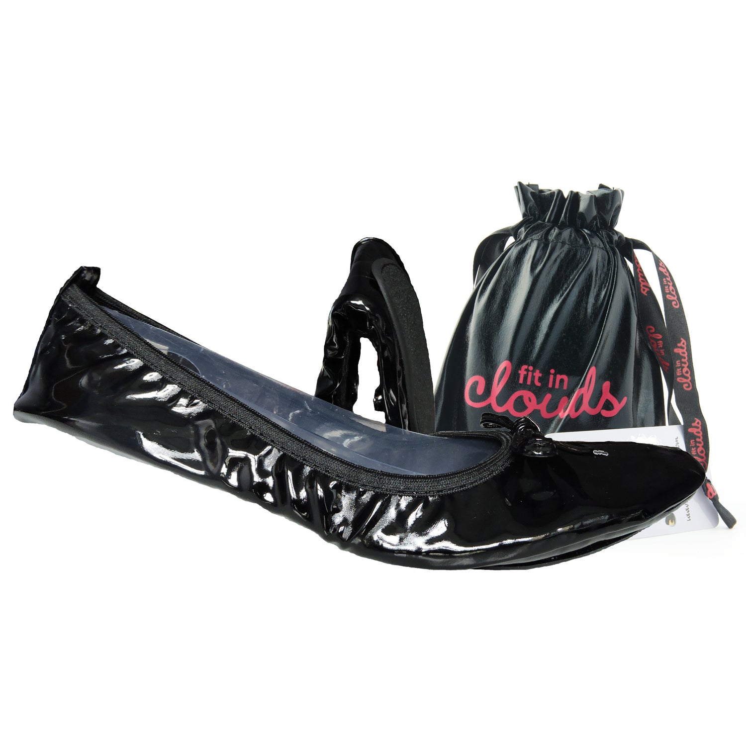 Patent - Black/Creme/Silver