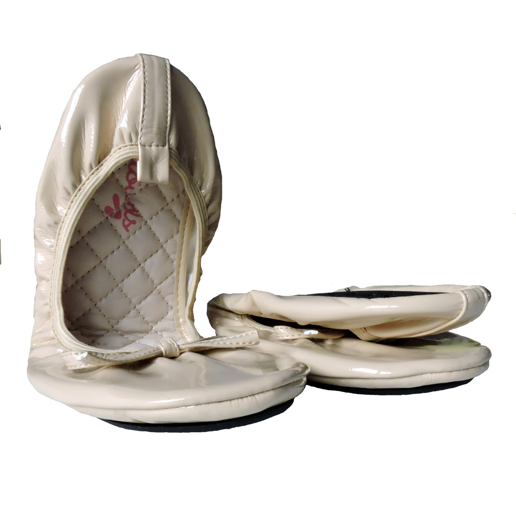 Patent - Black/Creme/Silver