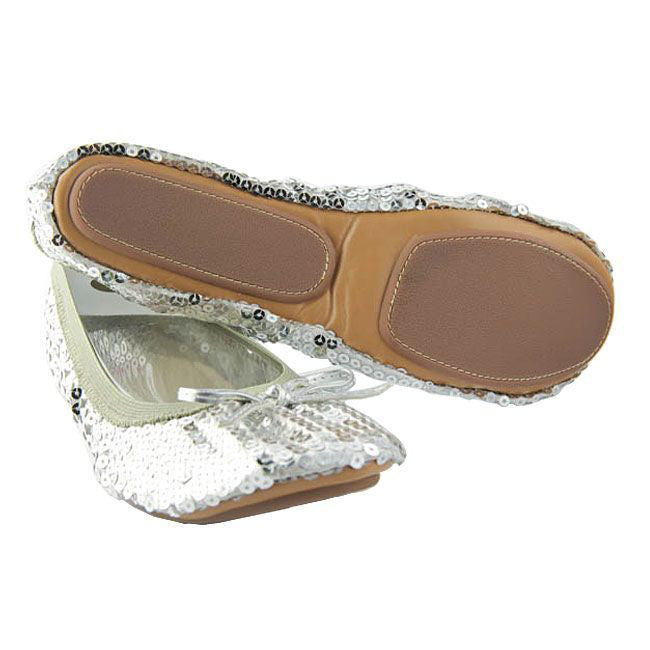 Sequin portable flats - Fit in Clouds